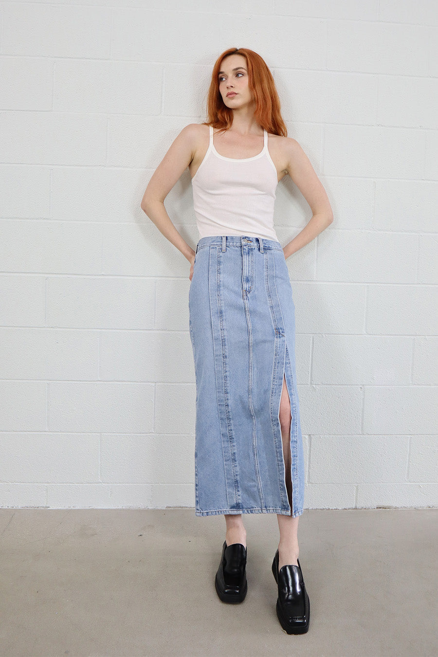 Ingrid Split Skirt