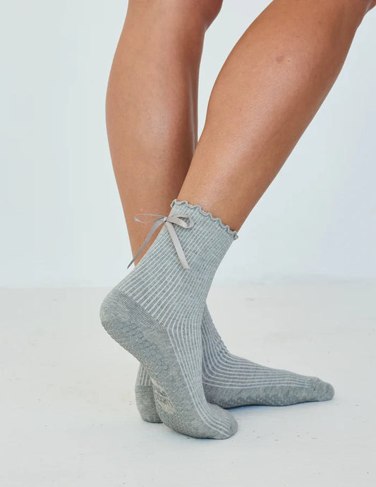 The Juliet Sock in Grey