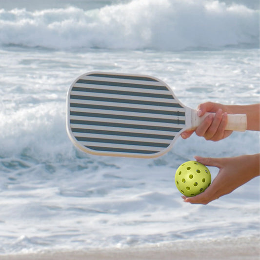 Wooden Pickle Ball Set
