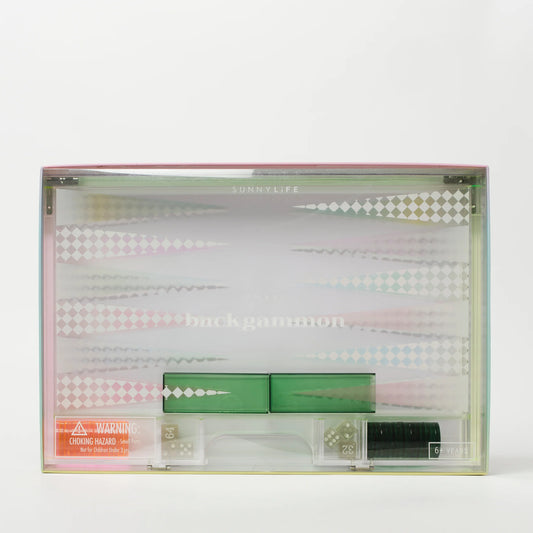 Lucite Backgammon