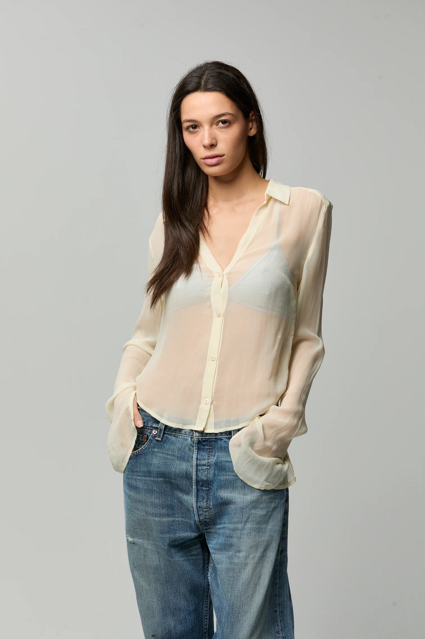 CLAIRE COLLAR SHIRT