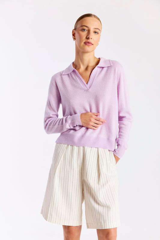 Collared Sweatshirt