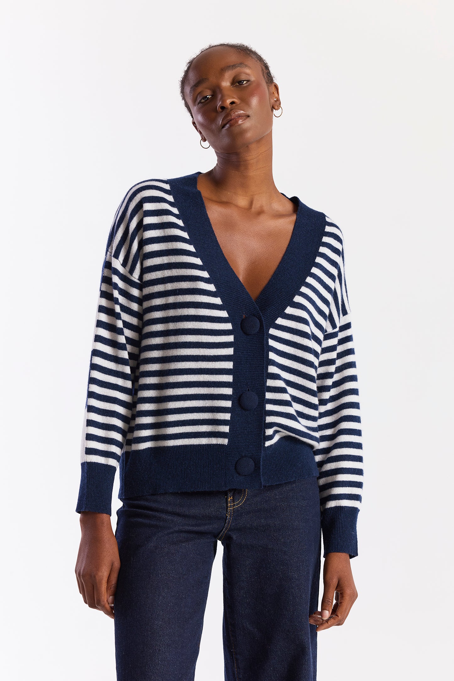 Beach Stripe Cardigan