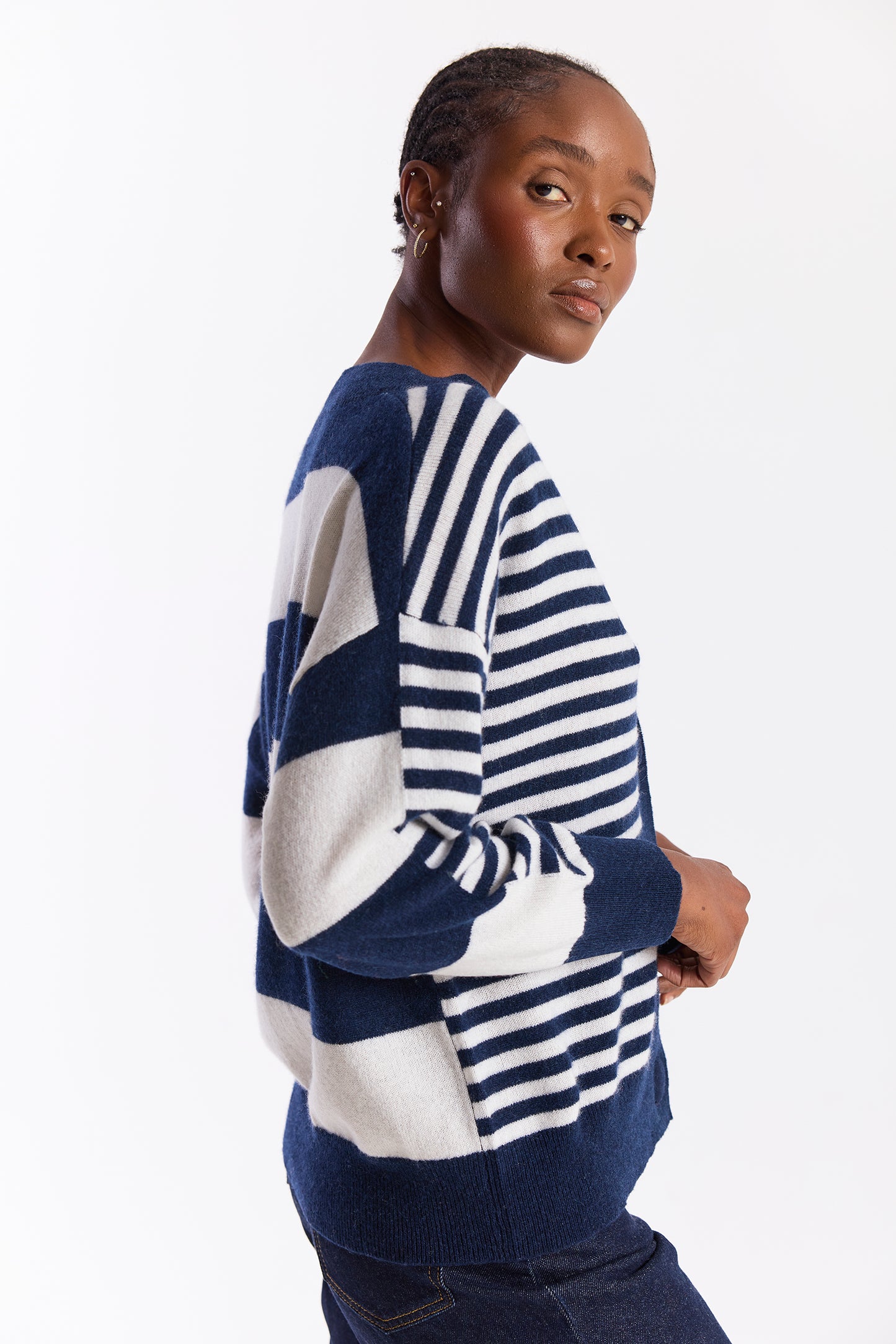Beach Stripe Cardigan