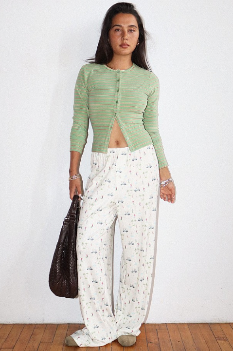 GOLF PRINT LOUNGE PANTS