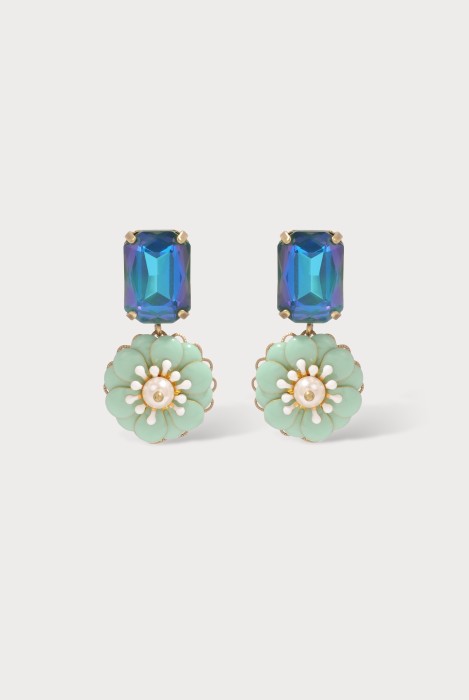 CAMÉLIA STRASS EARRINGS