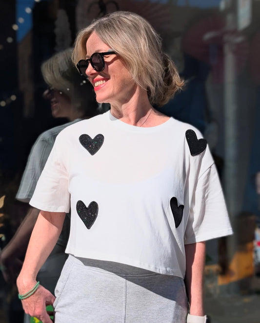 Heartbreaker Crop Tee