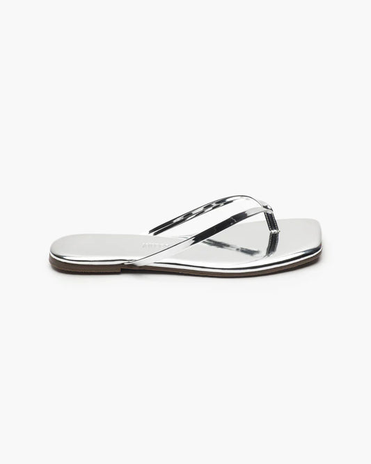 Square Toe Lily Mirror - Chrome